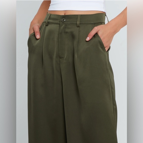 NWT Kourt Dixon Army Green Pants - Picture 5 of 6